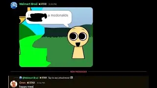 hides oc on basement to protect him of content farm