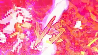 sonic black rose vs chaos shadow 《speed animation》