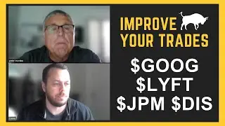 Father Son Weekly Stock Analysis 3 $GOOG $LYFT $JPM $DIS