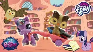 Custom LPS Princess Twilight Sparkle & Owlowiscious || My Little Pony + Littlest Pet Shop Mashup