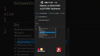 Variable BOOLEANA ALEATORIA en Unity (
