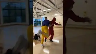 BroBot got floored! 🦾😱 #shorts