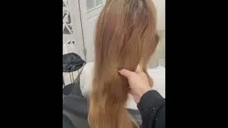 Отрасли волосы клиента за 4 года наращённых волос