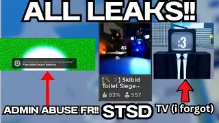 LEAKS! Super Toilet Siege Defense (Short)
