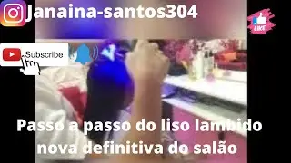 Seme definitiva liso lambido produto novo do salão
