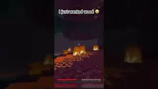 I just wanted wood 😭💀 #minecraft