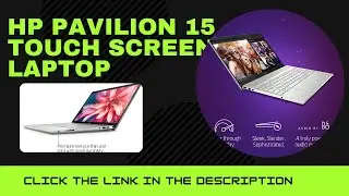 HP Pavilion 15-CS Intel i5-1035G1 12GB 512GB SSD 15.6-Inch Full HD WLED Touch Screen Laptop