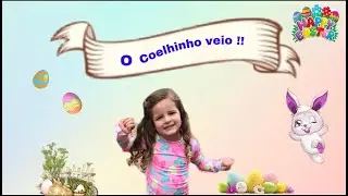 O coelhinho veio e teve caça aos ovos !! - o mundo da Dodora