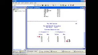 SAS- Univariate