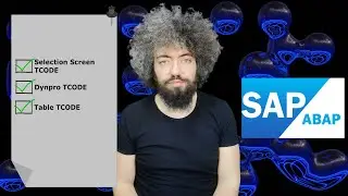 SAP ABAP Eğitimi 81 - İşlem Kodu, Transaction Code, TCODE