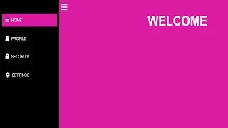 Navigation bar with HTML CSS and JAVASCRIPT