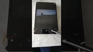 How to change the aspect ratio in VLC with an android tablet or mobile.
