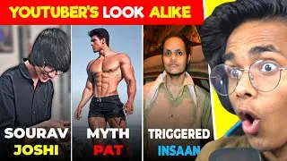 INDIAN YouTubers LOOK ALIKE