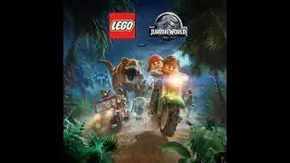 LEGO® Jurassic World with my friend is fun