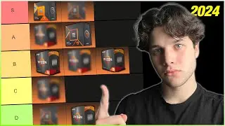 Gaming CPU Tier List - AMD 2024 Edition!