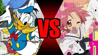 Fan Made DEATH BATTLE Trailer: Donald Duck VS Akira Kogami (Disney/Lucky Star)