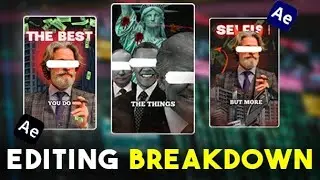 Viral Reels Editing | Step by Step Editing Reels Tutorial | After Effect Tutorial 2024