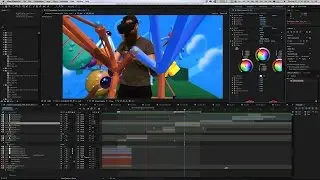 Compositing the Fantastic Contraption Trailer Timelapse
