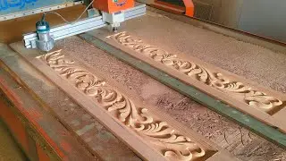 3D CNC Wood Engraving art