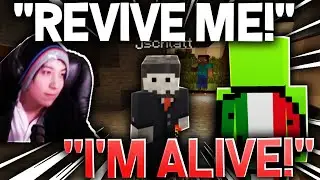 Quackity FINDS OUT JSCHLATT IS ALIVE! (dream smp)