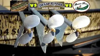 Swamp Runner vs Mud Skipper vs Beaver Dam - Longtail Mud Motor Review