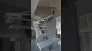 Каркас лестницы из нержавеющей стали! Как вам?