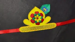 Last Minute Make Paper Mukut For Krishna Get up /DIY Paper Crown/DIY Paper Crown for Bal gopal