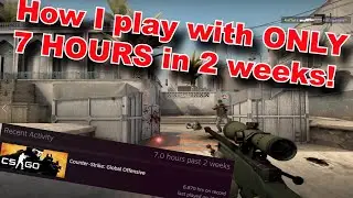 What 7 hours of CS:GO in 2 weeks looks like