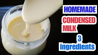 HOMEMADE CONDENSED MILK using powdered milk I How to make condensed milk using powder milk at home