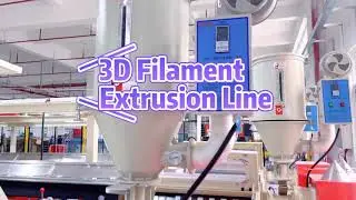 3D printing filament production line