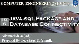 6 java sql Package and Database Connectivity