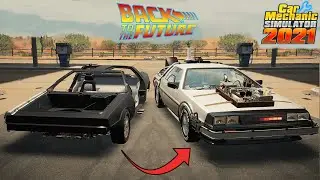 DeLorean Time Machine - RESTORATION - Car Mechanic Simulator 2021