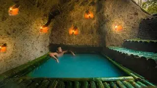 Build The Most Amazing Unique Deep Hole Underground Infinity Swimming Pool