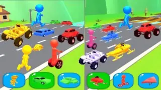 Shape Shifting gameplay levels 282-285 || walkthrough iOS Android || Shape Shifting big update