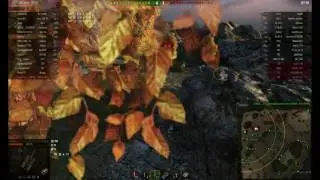 WOT бой на T-34-85 - быстрый матч
