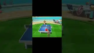 The Most Jaw Dropping Shot in Wii Sports Resort Table Tennis #shorts