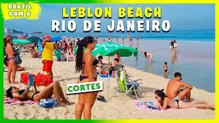 🇧🇷 LEBLON BEACH | THE BEST BEACH IN THE WORLD | Rio de Janeiro, Brazil Tour 2022