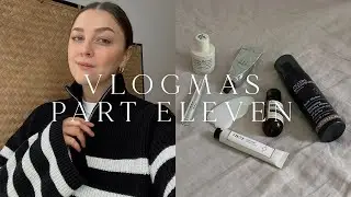 VLOGMAS PART ELEVEN | Five product Face & Current Favourites