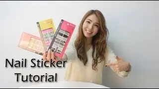 K-pop Star Nail Sticker Tutorial | Wishtrend