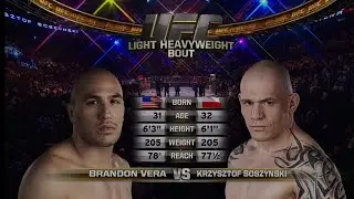 Krzysztof Soszyński vs Brandon Vera