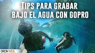 Tips para grabar bajo el agua con tu GoPro