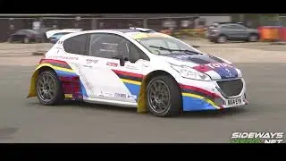 Kev Furber Peugeot R5 T16 action 2022