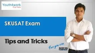 SKUSAT Exam - Tips and Tricks | How to Crack SKUSAT Paper?