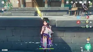 Genshin Impact Xiao Spin