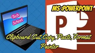 MS Power Point: Clipboard in MS power point ,cut copy paste  ,How to copy  multiple items and paste.