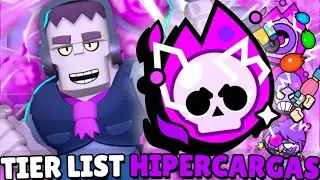 TOP 37 HIPERCARGAS! TODAS AS HIPERCARGAS DE PIOR Á MELHOR no BRAWL STARS! TIER LIST DE HIPERCARGAS!