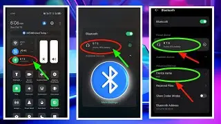 How to Bluetooth device name change Android/iPhone @Q10_1