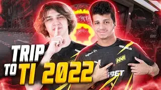 Путешествие к Интернешиналу! | NAVI ВЛОГ С TI 2022