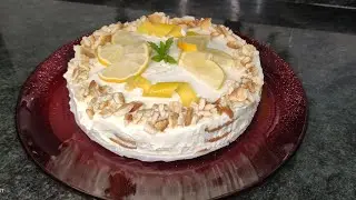 Prueba ésta SENCILLA y RIQUÍSIMA tarta de limón / SIN HORNO