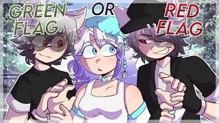 Green flag or Red flag? (AU) //Gacha life//